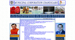Desktop Screenshot of mcchandigarh.gov.in